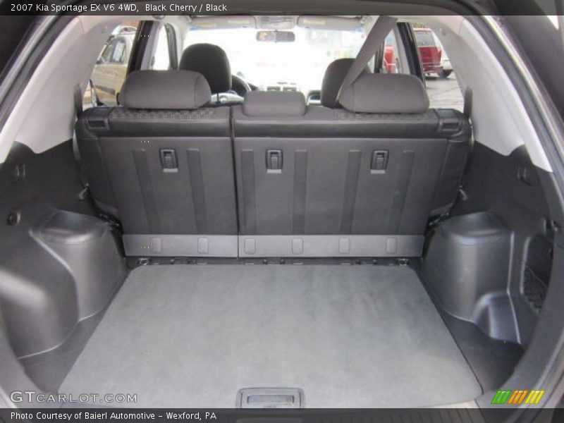 Black Cherry / Black 2007 Kia Sportage EX V6 4WD