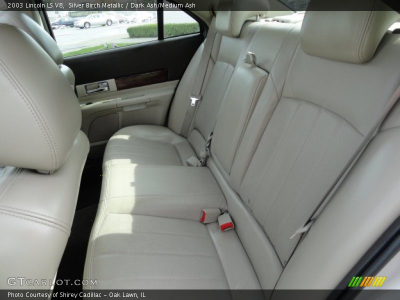Silver Birch Metallic / Dark Ash/Medium Ash 2003 Lincoln LS V8