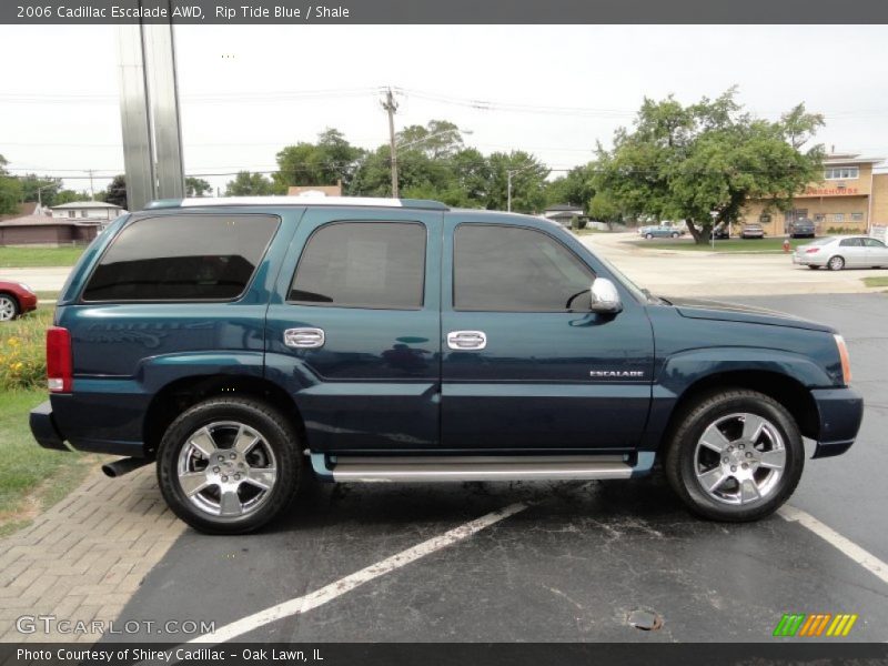 Rip Tide Blue / Shale 2006 Cadillac Escalade AWD
