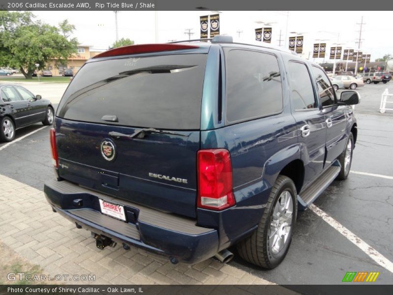 Rip Tide Blue / Shale 2006 Cadillac Escalade AWD