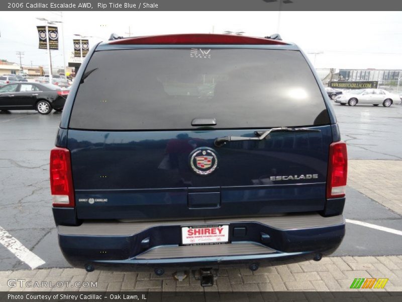 Rip Tide Blue / Shale 2006 Cadillac Escalade AWD