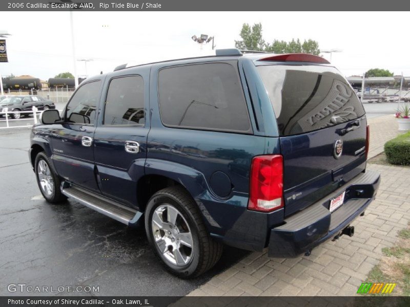 Rip Tide Blue / Shale 2006 Cadillac Escalade AWD