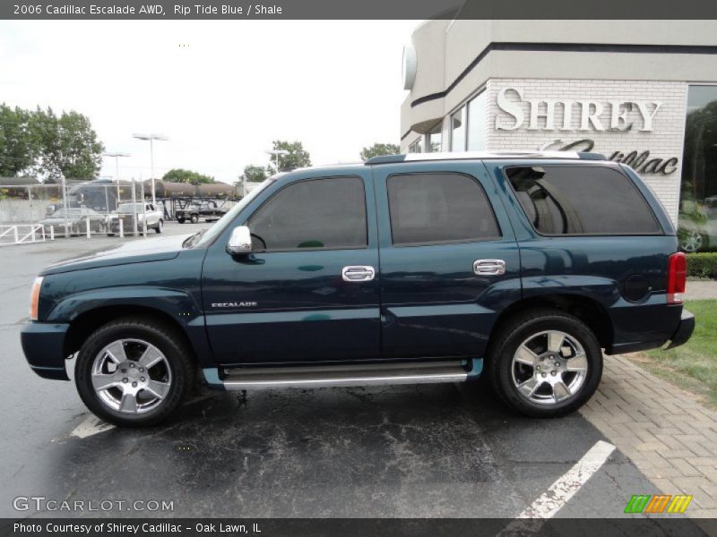 Rip Tide Blue / Shale 2006 Cadillac Escalade AWD