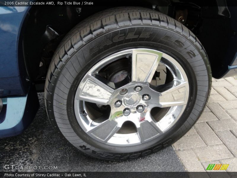 Rip Tide Blue / Shale 2006 Cadillac Escalade AWD