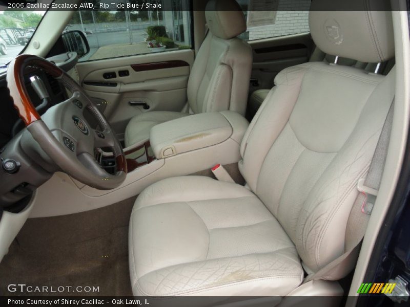 Rip Tide Blue / Shale 2006 Cadillac Escalade AWD