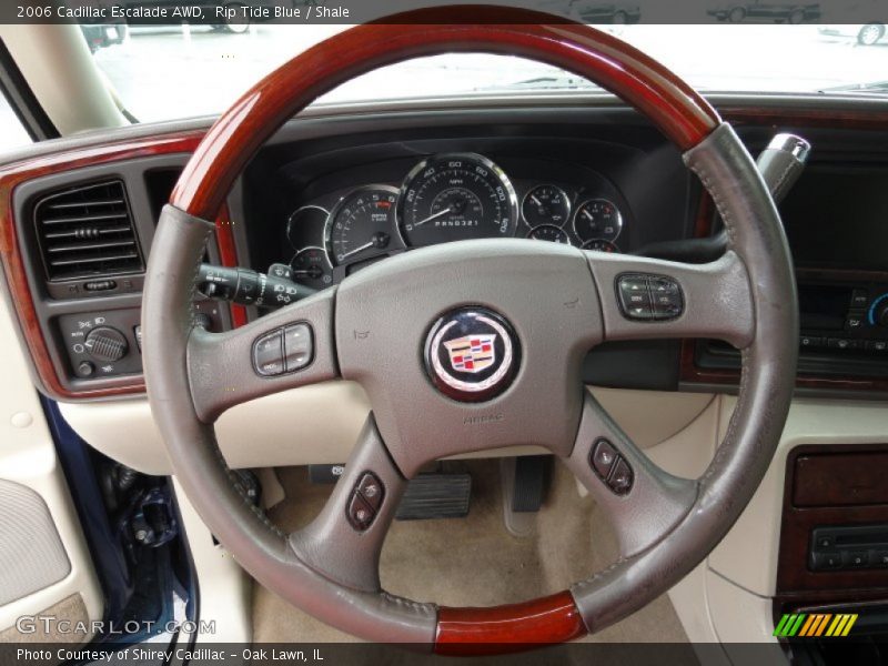 Rip Tide Blue / Shale 2006 Cadillac Escalade AWD
