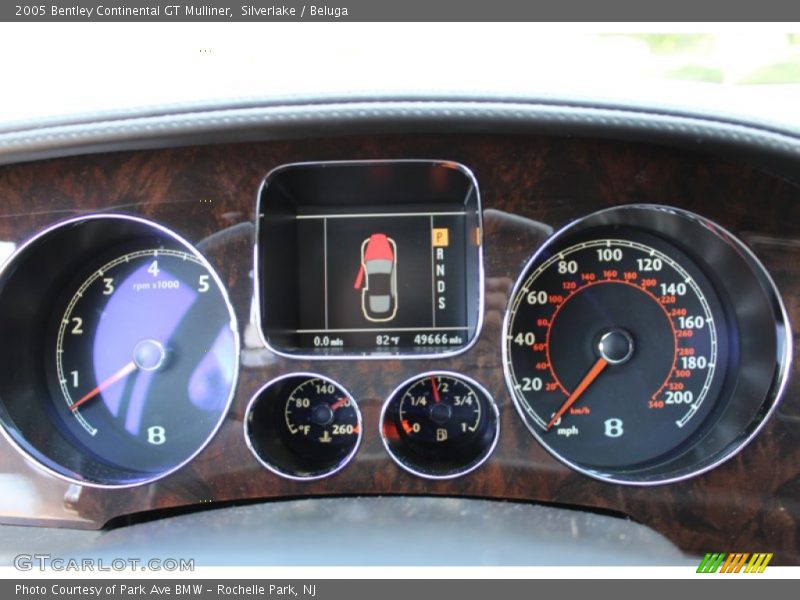  2005 Continental GT Mulliner Mulliner Gauges