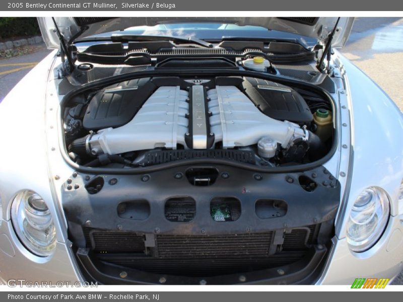  2005 Continental GT Mulliner Engine - 6.0L Twin-Turbocharged DOHC 48V VVT W12