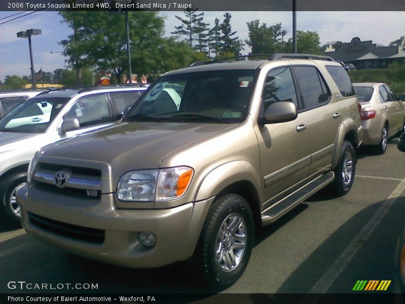 Desert Sand Mica / Taupe 2006 Toyota Sequoia Limited 4WD