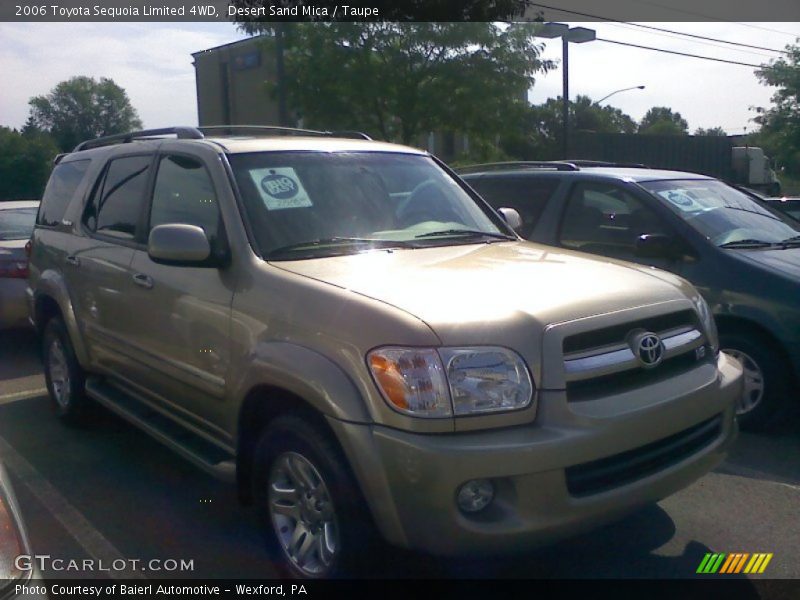 Desert Sand Mica / Taupe 2006 Toyota Sequoia Limited 4WD