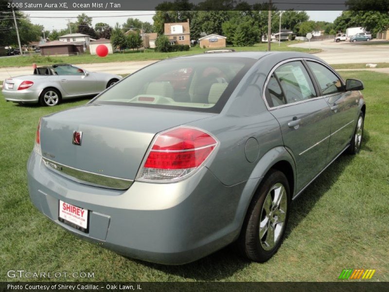 Ocean Mist / Tan 2008 Saturn Aura XE