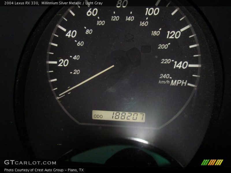 Millinnium Silver Metallic / Light Gray 2004 Lexus RX 330
