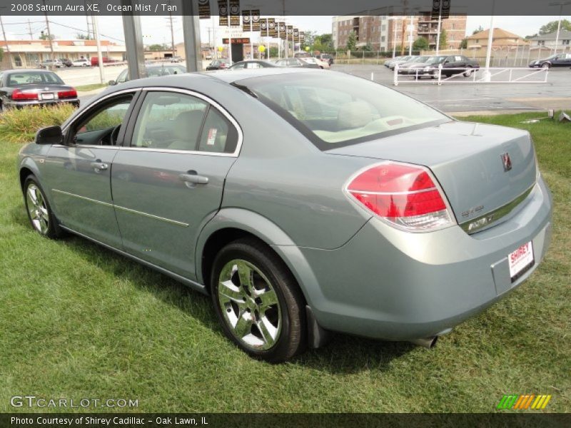 Ocean Mist / Tan 2008 Saturn Aura XE