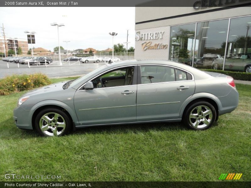 Ocean Mist / Tan 2008 Saturn Aura XE