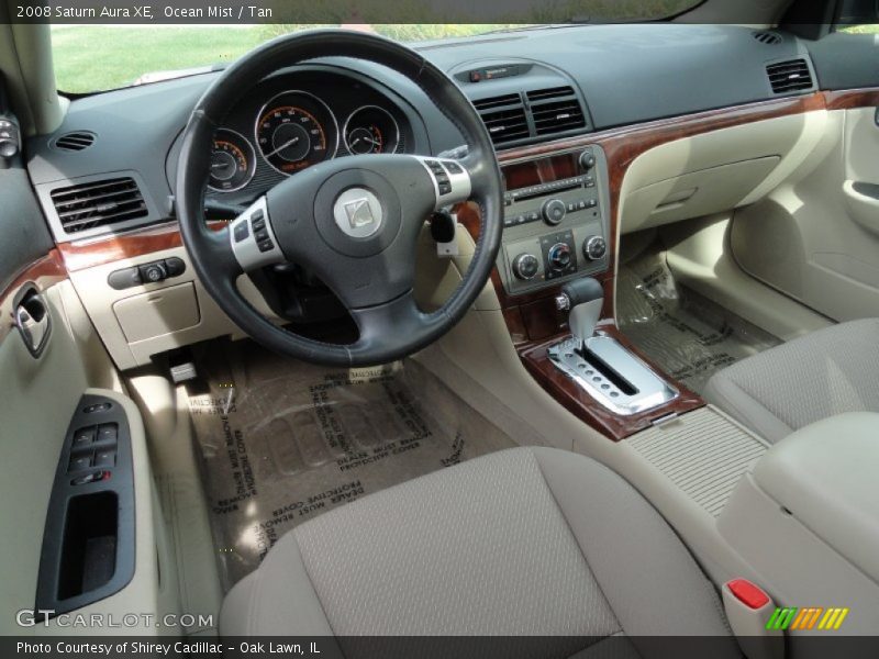 Ocean Mist / Tan 2008 Saturn Aura XE