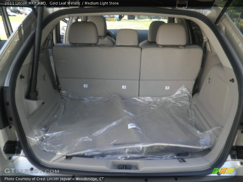 Gold Leaf Metallic / Medium Light Stone 2011 Lincoln MKX AWD