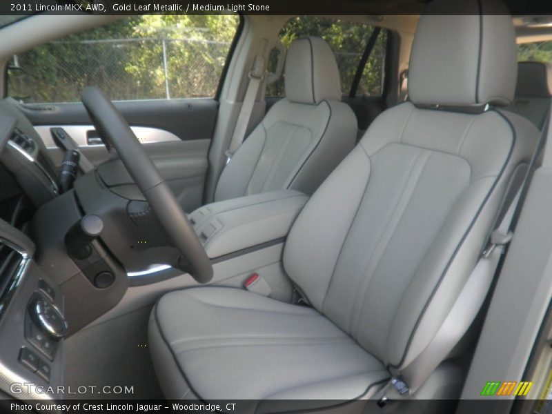 Gold Leaf Metallic / Medium Light Stone 2011 Lincoln MKX AWD