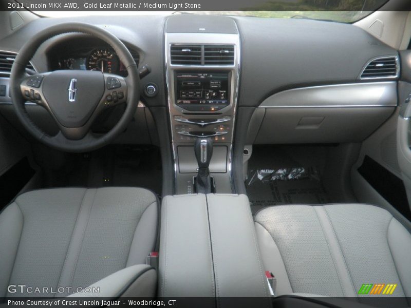 Gold Leaf Metallic / Medium Light Stone 2011 Lincoln MKX AWD