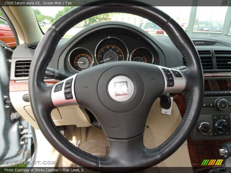 Ocean Mist / Tan 2008 Saturn Aura XE