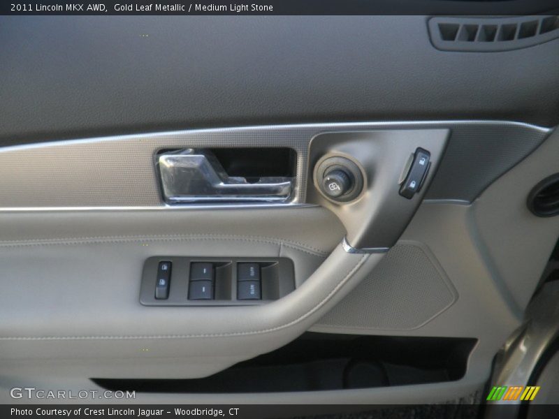 Gold Leaf Metallic / Medium Light Stone 2011 Lincoln MKX AWD