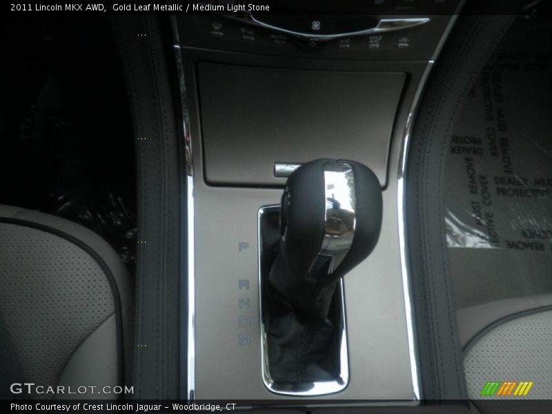Gold Leaf Metallic / Medium Light Stone 2011 Lincoln MKX AWD
