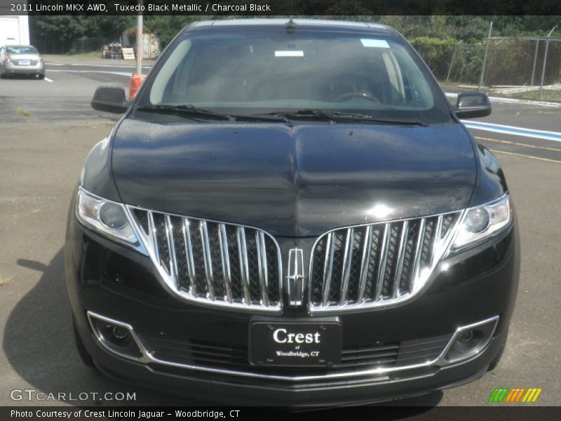 Tuxedo Black Metallic / Charcoal Black 2011 Lincoln MKX AWD