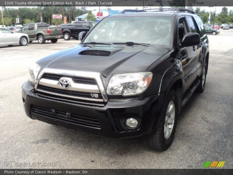 Black / Dark Charcoal 2006 Toyota 4Runner Sport Edition 4x4