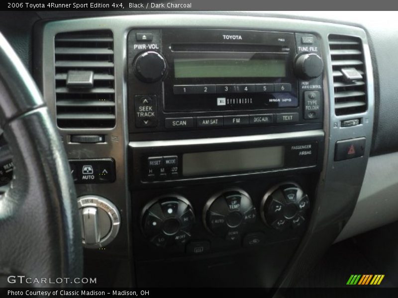 Black / Dark Charcoal 2006 Toyota 4Runner Sport Edition 4x4