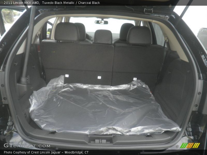 Tuxedo Black Metallic / Charcoal Black 2011 Lincoln MKX AWD