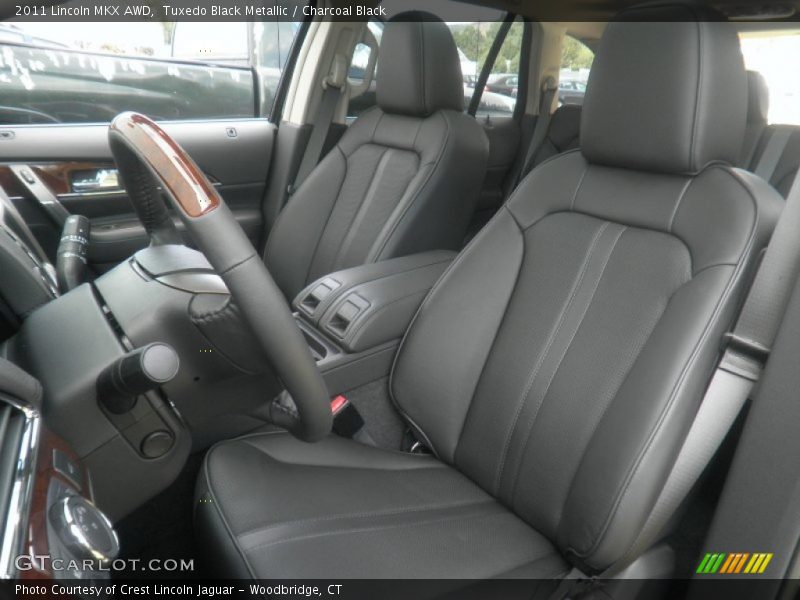 Tuxedo Black Metallic / Charcoal Black 2011 Lincoln MKX AWD