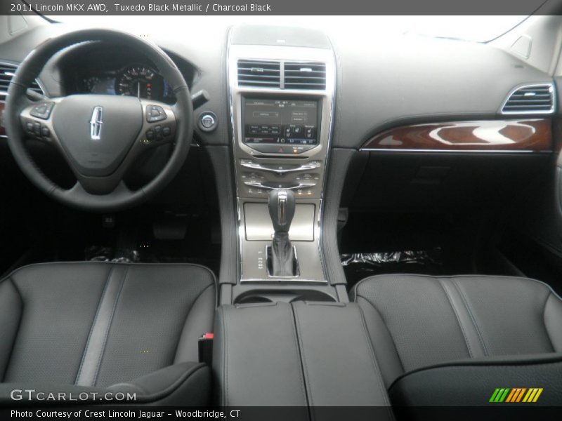 Tuxedo Black Metallic / Charcoal Black 2011 Lincoln MKX AWD