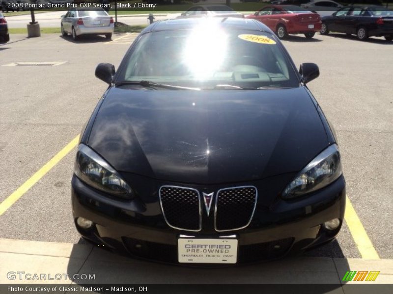 Black / Ebony 2008 Pontiac Grand Prix GXP Sedan