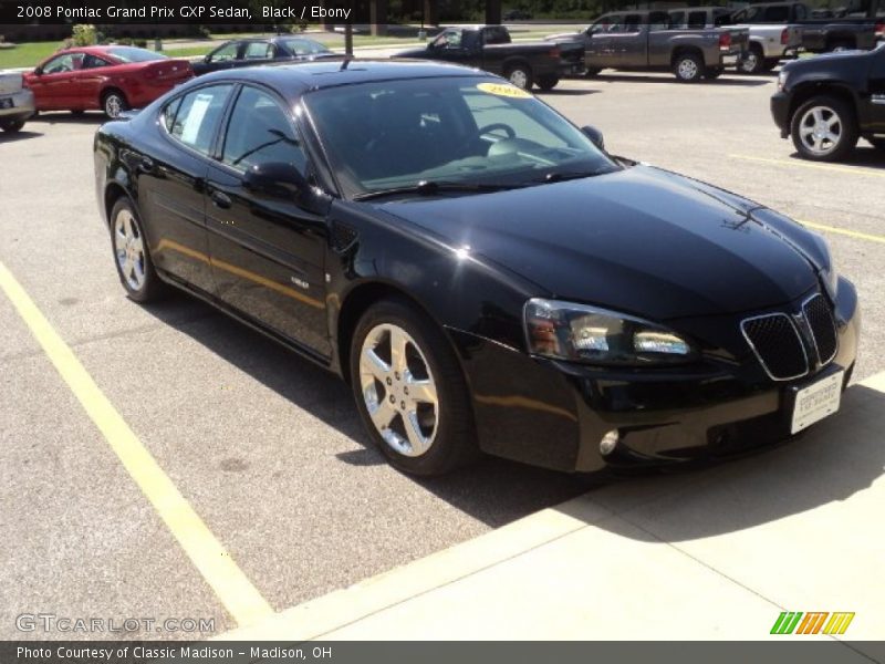 Black / Ebony 2008 Pontiac Grand Prix GXP Sedan