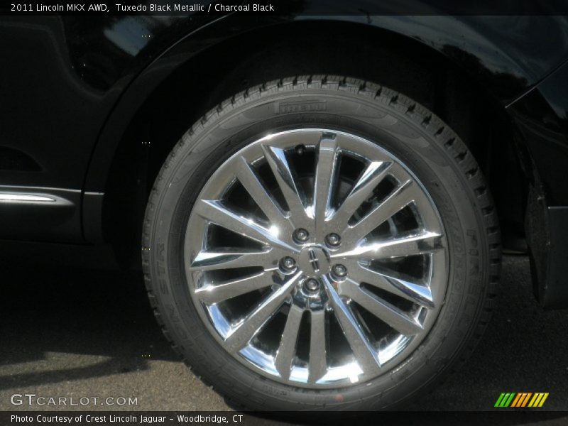 Tuxedo Black Metallic / Charcoal Black 2011 Lincoln MKX AWD