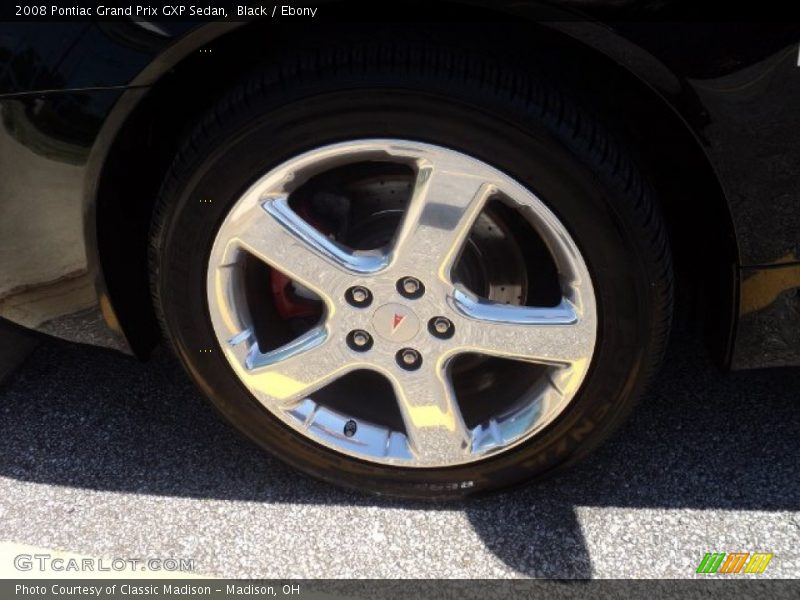 Black / Ebony 2008 Pontiac Grand Prix GXP Sedan
