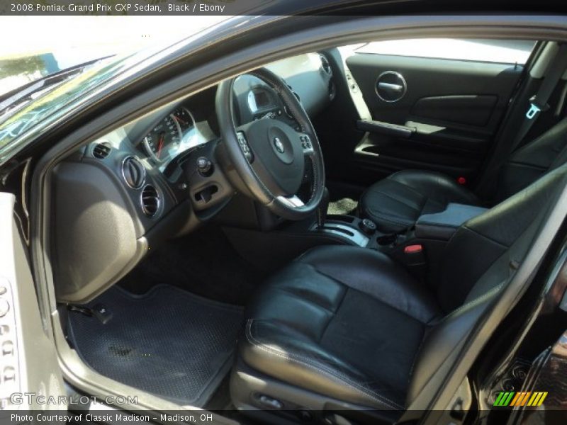 Black / Ebony 2008 Pontiac Grand Prix GXP Sedan