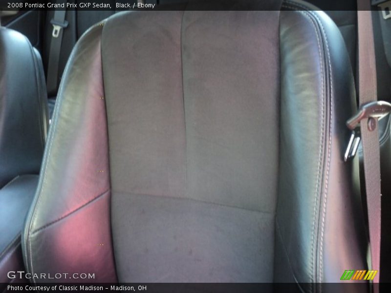 Black / Ebony 2008 Pontiac Grand Prix GXP Sedan