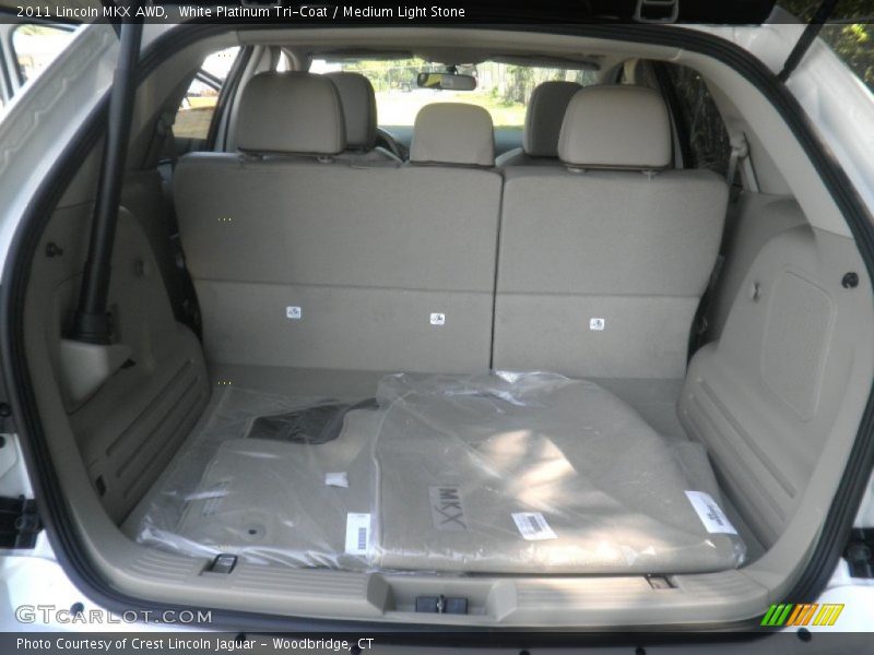 White Platinum Tri-Coat / Medium Light Stone 2011 Lincoln MKX AWD