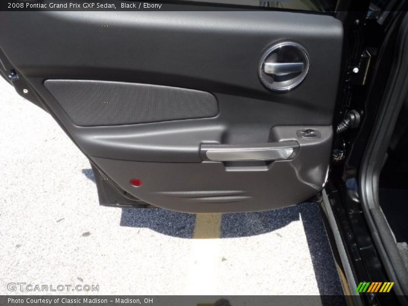 Black / Ebony 2008 Pontiac Grand Prix GXP Sedan