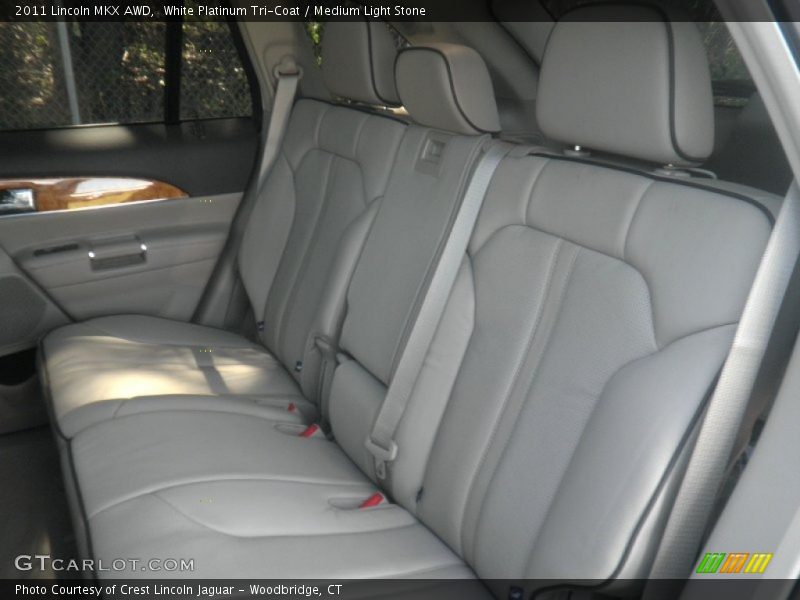 White Platinum Tri-Coat / Medium Light Stone 2011 Lincoln MKX AWD