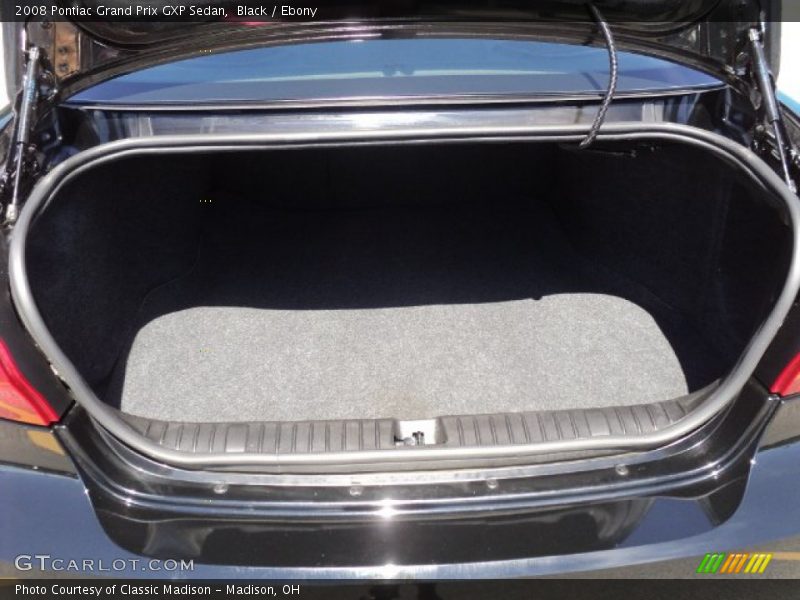 Black / Ebony 2008 Pontiac Grand Prix GXP Sedan