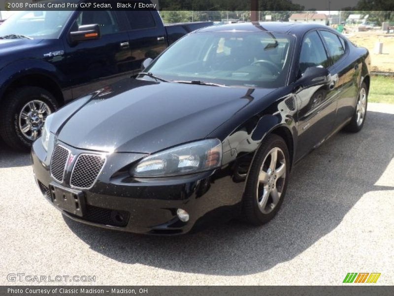 Black / Ebony 2008 Pontiac Grand Prix GXP Sedan