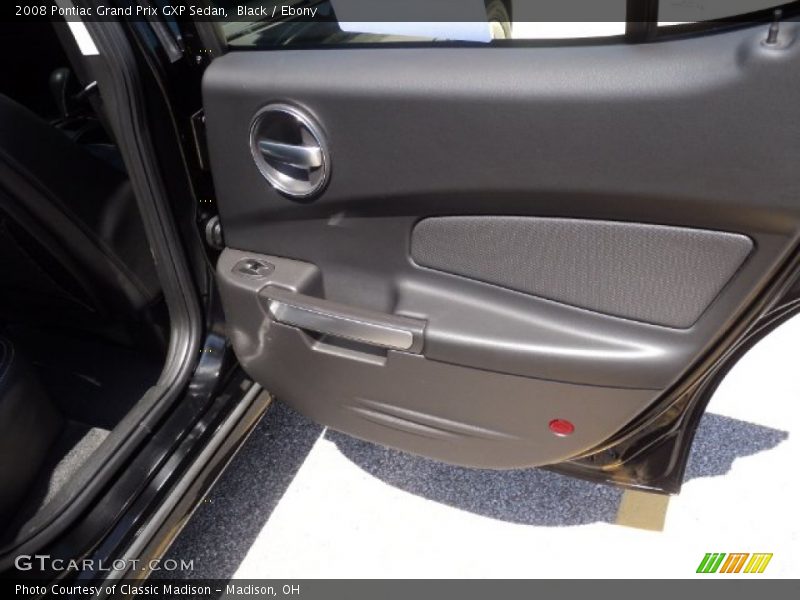 Black / Ebony 2008 Pontiac Grand Prix GXP Sedan