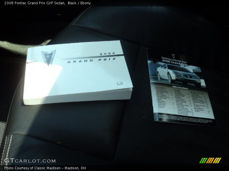 Black / Ebony 2008 Pontiac Grand Prix GXP Sedan