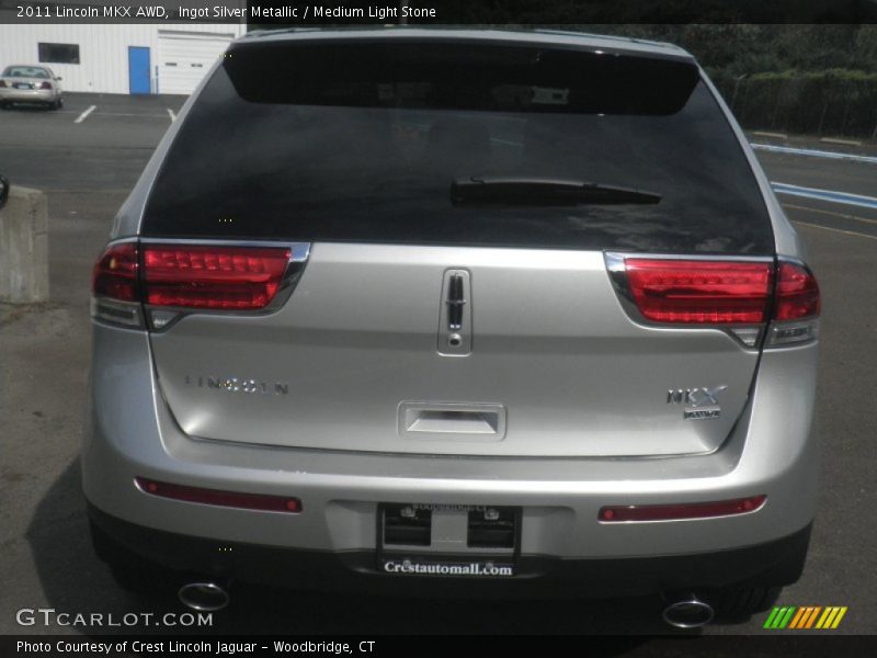 Ingot Silver Metallic / Medium Light Stone 2011 Lincoln MKX AWD