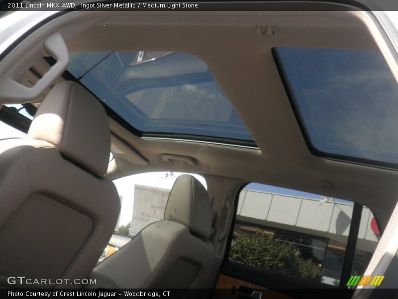 Ingot Silver Metallic / Medium Light Stone 2011 Lincoln MKX AWD