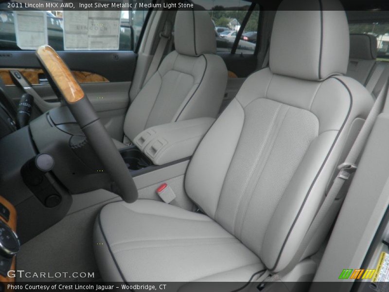 Ingot Silver Metallic / Medium Light Stone 2011 Lincoln MKX AWD