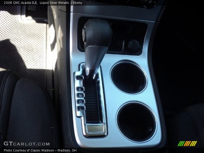 Liquid Silver Metallic / Ebony 2008 GMC Acadia SLE