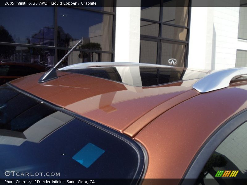 Liquid Copper / Graphite 2005 Infiniti FX 35 AWD