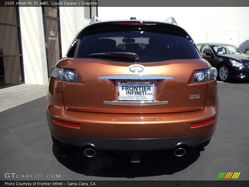 Liquid Copper / Graphite 2005 Infiniti FX 35 AWD